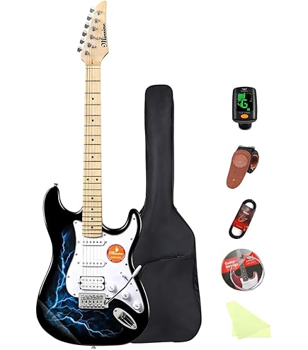 Amazon.com: Bullfighter Electric Guitar for Music Lover Beginner